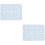 2Pièces Coussin Change Bébé Réutilisable Respirant 6