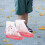 4Pairs Multi Color Rain Boot Covers Durable Waterproof Shoes Protector 3
