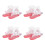 4Pairs Multi Color Rain Boot Covers Durable Waterproof Shoes Protector 6
