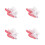 4Pairs Multi Color Rain Boot Covers Durable Waterproof Shoes Protector 7