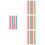 4Sets Reusable Silicone Straws Multi-Color for Coffee Wine Milk Tea 5