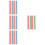 4Sets Reusable Silicone Straws Multi-Color for Coffee Wine Milk Tea 6