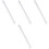 4Rolls Waterproof Kitchen Wall Stickers Transparent Oil-Proof Decals 2