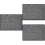 3Sets Black PVC Mesh Fireplace Screen Curtain Sparks Guard Panel 5