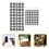24Feuilles Marqueurs 3D Scanner Film Noir Points De Fiables 9