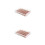 2Pcs Transparent Plastic Food Container Khaki Kitchen Crisper with Lid 5