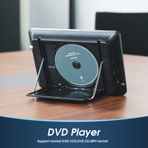 Portable TV with Built-In DVD Player: Ideal while on hoilday 2