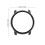 2Pcs Protective Black Smartwatch Screen Covers PP Case for Daily Use 9