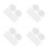 200Pcs Anti Slip PVC Snowboard Accessory Grip Enhancer Mat 4