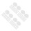 200Pcs Anti Slip PVC Snowboard Accessory Grip Enhancer Mat 5