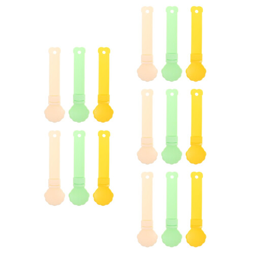 15Pcs Cat Food Dispenser Spoon Easy Clean PP Assorted Use 1