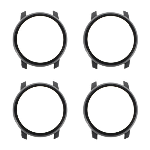 4Pcs Black PP Watch Screen Protector Case Touch Sensitive Cover 1