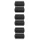 6Pcs Weatherproof Electrical Box Black PP with Socket Protective Cover 4