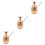 3Pcs Tropical Pineapple Cups with Straw Party Drinkware 4