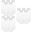15Pcs Smooth Surface Transparent Plastic Juice Containers with Caps 6