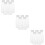 15Pcs Smooth Surface Transparent Plastic Juice Containers with Caps 8