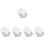 100Pcs White Square Weighing Plates Plastic Lab Sample Storage Trays 4