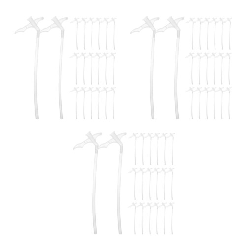 150Pcs Easy Use Plastic Replacement Tubes for DIY Foam Spray Nozzles 2