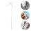 150Pcs Easy Use Plastic Replacement Tubes for DIY Foam Spray Nozzles 8