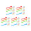100Pcs Plastic Cage Bird Perch Stand for Budgie Parakeet Climbing Rest 2