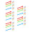 100Pcs Plastic Cage Bird Perch Stand for Budgie Parakeet Climbing Rest 7