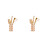 2Pcs Tea Making Tool Kit Golden Copper Cylinder Chinese Kung Fu Set 3