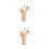 2Pcs Tea Making Tool Kit Golden Copper Cylinder Chinese Kung Fu Set 6