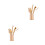 2Pcs Tea Making Tool Kit Golden Copper Cylinder Chinese Kung Fu Set 7