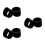 3Pairs Plastic Microscope Eyepiece Cover Black Eye Guard Cups 6