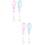 4Pcs Kitchen Hand Mixer Silicone Eggbeater Assorted Color Baking Tools 6
