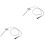 2Pièces Sonde De Température Four Bbq Acier Inoxydable Argent 2