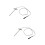 2Pièces Sonde De Température Four Bbq Acier Inoxydable Argent 6