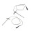 2Pièces Sonde De Température Four Bbq Acier Inoxydable Argent 7
