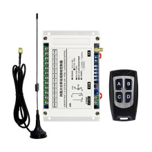 300M AC100V-400V 4CH Wireless Remote Control 30A Relay Receiver Transmitter with Suction Antenna 315MHz Receiver
