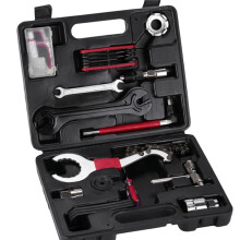 Bicycle Repair Tool Kit Set - Spoke Wrench, Chain Tool, Freewheel, and Bottom Bracket Removal Set