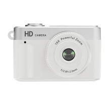 Fotocamera Digitale A Forma di Pollice, Fotocamera 1080P con Zoom Digitale 16x, Videoregistratore Vintage per Vlog, Webcam per Bambini, 32G B