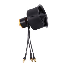 50mm 12 Blades EDF Ducted Fan with 2627-4300KV Brushless Outrunner Motor for Model Jet Aircraft Hovercraft