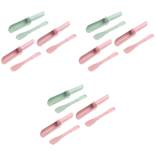 9Pcs Meatball Making Mold Assorted Color Scale Mark Spoon for Cooking 1
