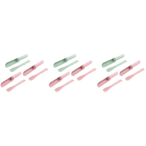 9Pcs Meatball Making Mold Assorted Color Scale Mark Spoon for Cooking 2