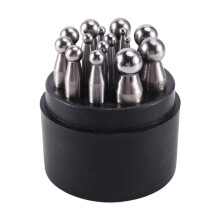 Rundkopf-Stanzbohrer für Metallschmuck, Schmuckherstellungswerkzeug, Lochstanzen-Handwerkzeugset für DIY-Bastelarbeiten, Schmuckwerkzeug