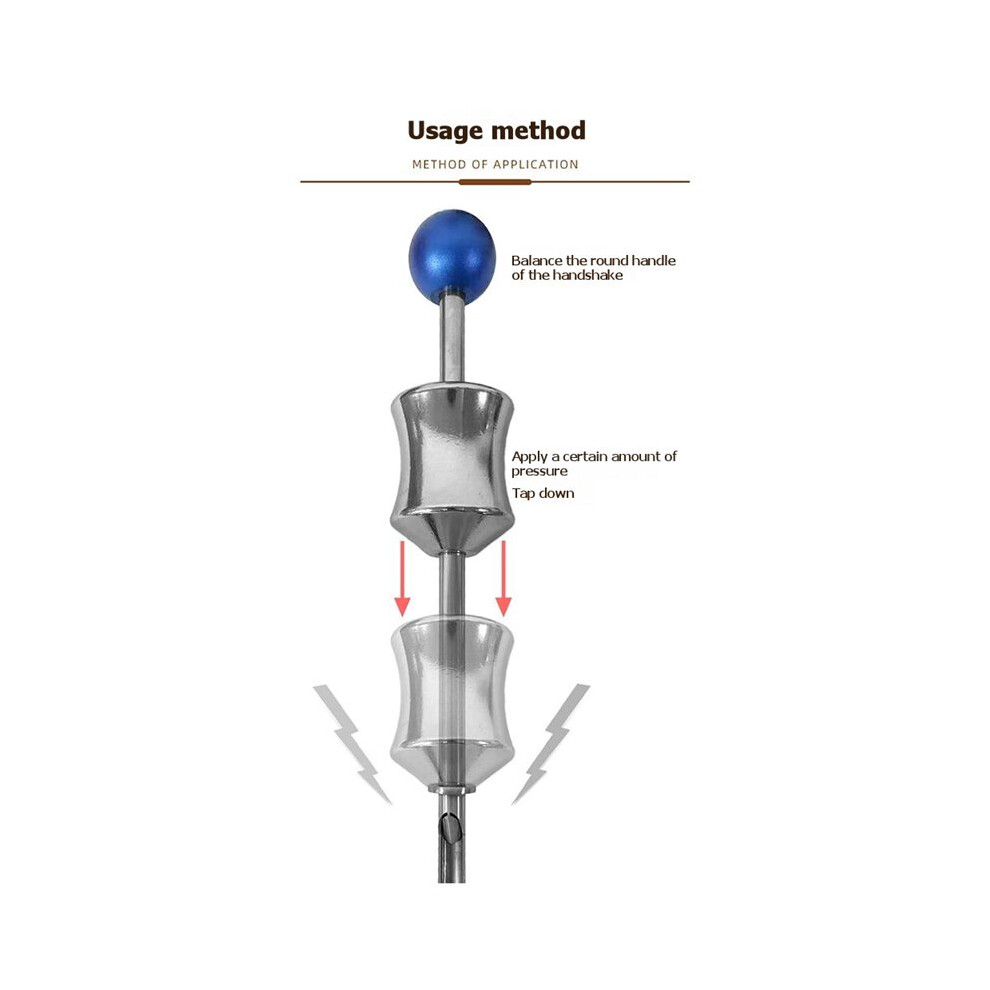 Coconut Opener Tool For Young Green Coconut With Stainless Steel Drinking Straw Set Hole Opener, Drilling 6032910533396