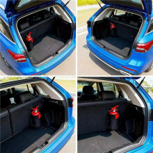 Trunk Extinguisher Holder, 24x11cm Oxford Cloth Storage Bag, Professional Universal Car Safety Mount for SUVs, Trucks