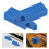 8Pcs Blue Plastic Piano Tuner Kit with Felt Plugs for Accurate Tuning 8