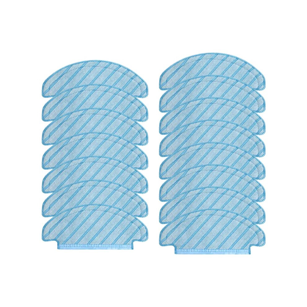 Vacuum Mop Cloth For Deebot N8 / T8 / T5 / N8 Pro / N10 Vacuum Cleaner Replacement Parts 15Pcs 4713102340436