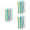 3Pcs Assorted Chenille Stems Bendable Plush Wire DIY Craft Cleaners 5