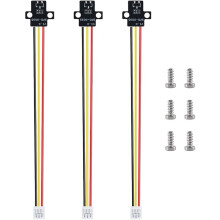 3 Sztuki Zamienne do Czujnika Detekcji Filamentu do Płytki Adaptera PCB Czujnika Przerwania dla Snapmaker-U1 z Kablem