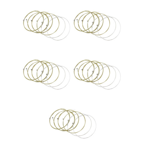 30Pcs Acoustic Guitar Strings Set Rust-Resistant Copper Alloy Assorted 2