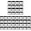 60Pcs Black Lotion Container Plastic Creams Jars for Sample Storage 2