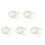 30Pcs Acoustic Guitar Strings Set Rust-Resistant Copper Alloy Assorted 8