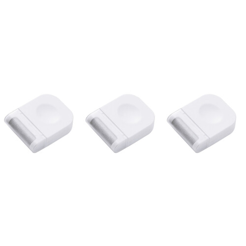 3Pcs Lightweight White Clothes Fuzz Remover Lint Remover 2